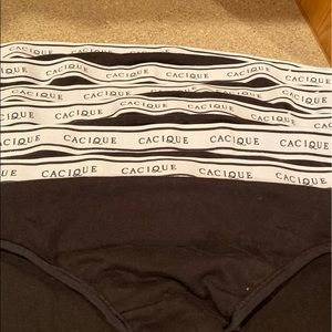 6 pair NWOT, Cacique hipsters 22/24